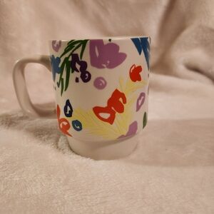 Starbucks 2016 Coffee Mug – Colorful Plants & Flowers, 12 fl oz